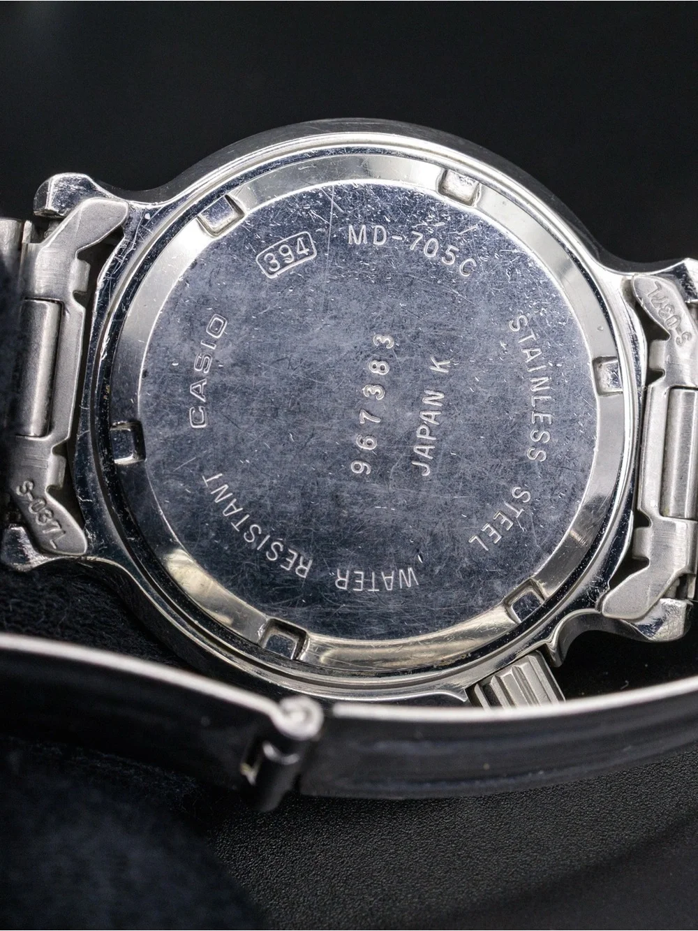 Casio Rare MD-705C Vintage 36mm JDM Import Day/Date 36mm Dive Watch